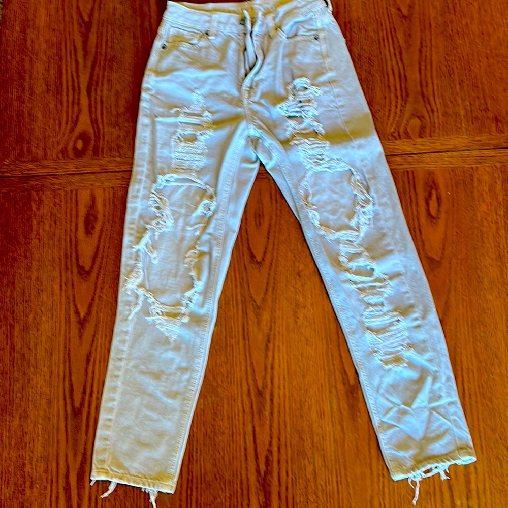 American Eagle Mom Jean Women’s Size 0 Color Stone